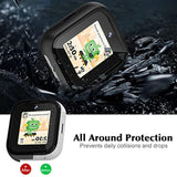 2 Pack Case Compatible With Tmobile Syncup Kids Watch Screen Protector, Hard Pc Case With Tempered Glass For Syncup Kids Watch Accessories Black