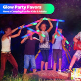 58 Pcs Led Foam Glow Sticks Bulk, Glow In The Dark Party Supplies With 3 Modes Colorful Flashing, Neon Party Favors For Birthday, Wedding, Carnival, Concert, New Year