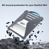 Starlink Mini Protective Cover Case, Waterproof Liquid Silicone Case for Starlink Mini Dish, Hailproof Starlink Mini Case Full Cover with