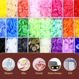 Plastic Snaps For Clothing - No-Sew Plastic Snap Buttons - T5 Snap But