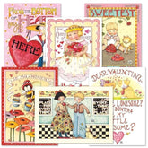 Valentines Cards By Mary Engelbreit - 12 Card Pack With White Envelopes, 6 Valentine'S Day Greeting Card Designs, Large 5" X 7" Cards With Sentiments