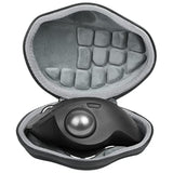co2CREA Hard Case Replacement for Logitech MX Ergo S/MX Ergo Wireless Trackball Mouse (Black Case)