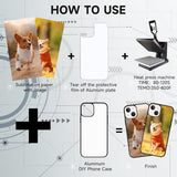 Phone Case Compatible for iPhone 15 Sublimation Blank Case