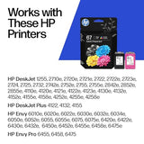 67 Black/Tri-Color Ink Cartridges (2-Pack) | Works With Deskjet 1255, 2700, 4100, Envy 6000, 6400 | Instant Ink Eligible | 3Yp29An | Packaging May Vary