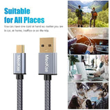 Mini Usb Cable 50Ft/15M Portable Usb 2.0 Type A To Mini B High Speed Data Charging Cable Compatible With Hero Hd, Cell Phones, Mp3 Players, Dash Cams, Digital Cameras, Dash Cams