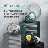 Kz Edx Pro In Ear Earphones Headphones With 1Dd, Kz Wired In Ear Monitors Hifi