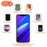 For Iphone 11 Screen Replacement 6.1 3D Touch Screen Lcd Display Digitizer For A2111, A2223, A2221 Cell Phone Repair Kits+ Waterproof Frame Adhesive Sticker+Screen Tempered Protector+Face Id