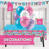 Unique LOL Birthday Party Decorations | LOL Surprise Birthday Party Supplies | LOL Party Supplies Birthday | For Girls Birthday | With LOL Banner, LOL Tablecloth, LOL Balloons, LOL Plates, LOL