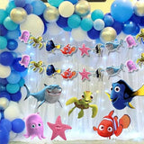 Finding Nemo Ocean Theme Garland Clownfish Hanging Birthday Decorations