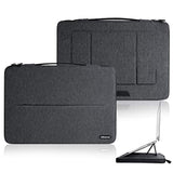 360° Protective Laptop Sleeve Case 13 To 13.3 13.5 Inch Laptop Sleeve With Handle For Macbook (13-14 Inch, Black)