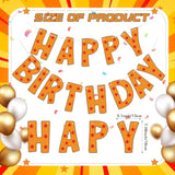 Anime Happy Birthday Banner Decorations Star Birthday Banner Yellow Themed Cartoon Party Supplies For Boys Girls Anime Party Supplies