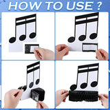 8-Pack Music Note Honeycomb Centerpieces for Musical Party & Birthday Decor