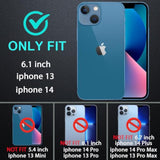 Heavy Duty 3 in 1 Case for iPhone 13/iPhone 14 with Magsafe Compatibility