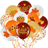 45pcs Little Pumpkin Balloons 12 Inch for Thanksgiving Autumn Baby Shower Birthday Party Decor