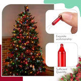 50 Pcs Christmas Mini Replacement Light Bulbs Christmas Tree Lights Incandescent Wire String Lights Replacement Bulbs Fo