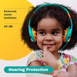 Wired Toddler Headphones For 1-7 Years Old — 85Db Volume Limited Baby Headphones For Plane And Car Travel — Children Headset For Airplane, Ipad And Tablet, Kids Headphone With Cord For Children
