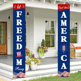 4Th Of July Decorations Hanging American Flag Banners Patriotic Decorations For Fourth Of July Memorial Day Flag Independence Veterans Labor Armed Forces Red White Blue Decorations
