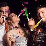 48pcs New Year Noise Makers Gold Silver Party Blowouts Favors