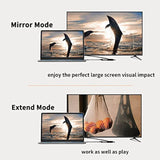 CableCreation USB C to DVI Adapter 1080P@60Hz, USB-C to DVI-D Cable Adapter Co