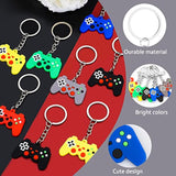 30Pcs Video Game Party Favors Keychains Game Controller Keychains For Boys Girls Video Game Birthday Party Goodie Bag Fillers