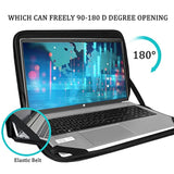 Laptop Case Sleeve 15.6 Inch, Durable Shockproof Protective Computer Carrying Cover With Front Pocket, Briefcase Handbags Laptop Sleeve Bag For 15.6 Inch Hp, Dell, Acer, Asus, Notebook, Black