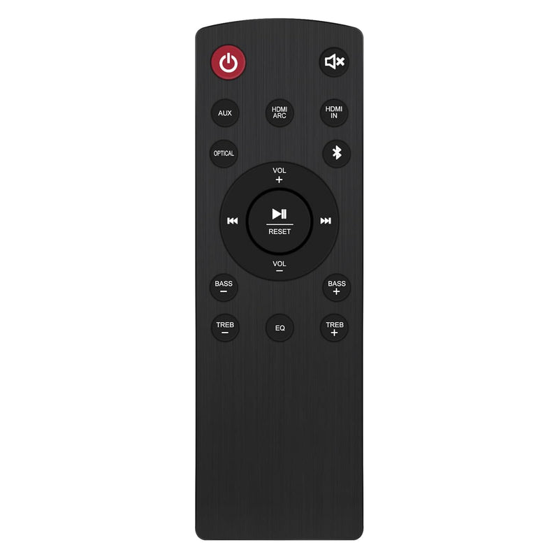 Perfascin Replacement Infrared Ir Remote Control Fit For Onn Sound Bar 1000157