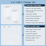 Usb C Pixel 10 9 8 Charger Fast Charger For Google Pixel 10 Pro Xl 9A 9 Pro 8A 8 7A 7 6A 6 5A 5 4A 4Xl 3A 3Xl 2,Samsung S25 S24 S23 S22 S21,20W Pd Power Adapter Wall Charger Box+6Ft Type C To C Cable