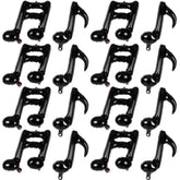 18 Pcs Black Music Note Balloons 16" Foil Balloons for Party Decorations