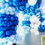 90pcs Blue Balloon Garland Kit for Baby Shower, Birthday & Ocean Party Decor