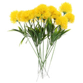12Pcs Lifelike Artificial Dandelion Flowers Simulation Decor For Home Wedding Party And Office Faux Dandelion Branches Easy Maintenance