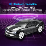 WS-592 Supercar Design Bluetooth Replica Speaker Portable Car Speaker with TWS Stereo, FM Radio, LED Lights, USB/TF Playback, Hands-Free Calling,