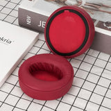 Geekria QuickFit Replacement Ear Pads for Sony MDR-XB950BT, MDR-XB950B1, MDR-XB950/H Headphones Ear Cushions, Repair Parts (Dark Red)