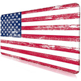 American Flag Xxl Extended Mouse Pad, Patriot Large Laptop Pad, Waterproof, Non Slip, Gaming Office And Home Stitching Edge Table Pad 35.4 X 15.7 X 0.12 Inches