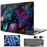 Case For M4/M3/M2 Macbook Air 13.6 Inch Case 2025 2024 2022, Fit Model A3240/A3113/A2681, Laptop Hard Shell With Keyboard Cover Compatible With Macbook Air 13 Inch, Beautiful Fantasy Flower