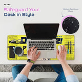 Large Gaming Mouse Pad 31.5 X 11.8 Inches Xxl Extended For Mouse And Keyboard Non-Slip And Water Resistant Surface With Anime Cute Girl Design Cyberpunk Ideal For Competitive Gaming League