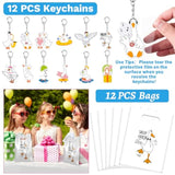 Silly Goose Party Favors, Funny Silly Goose Temporary Tattoos Slap Bracelets Badges Keychains Gift Bags For Silly Goose Birthday Party Decorations Supplies For Kids Teens Boys Girls Classroom Rewards