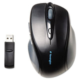 Pro Fit Full-Size Wireless Mouse (K72370Us),Black/Silver