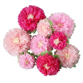 Pink Paper Flower Wedding Centerpiece Birthday Party Backdrop Nursery Room Wall Home Decoration Pack Of 9