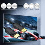 Displayport Cables 3Ft 10-Pack,Dp Display Port Cord Male To Male Cord Gold-Pla