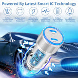 ?Mfi Certified?Iphone 17 Car Charger Fast Charging, 2Pack 90W Dual Pd Power Cigarette Lighter Usb C Car Charger + Type-C Cable For Iphone 17/17 Air/17 Pro/17 Pro Max/16/15/Galaxy S25/S24/Pixel