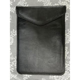 Black Leather Laptop Sleeve A Luxury Laptop Sleeve Cover Case For Macbook And Laptops With Display Sizes 13" Inch To 15" Inch