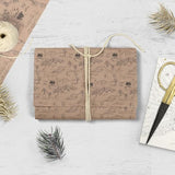 Winnie Wrapping Paper For Baby Shower, The Pooh Birthday Decoration, Winnie Gift Wrapping Paper,Winnie Baby Shower Decorations- 5 Pack (29.5 X 19.7In), Classic Bear Gift Wrap For Birthdays, White