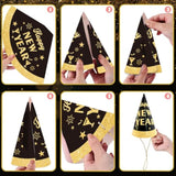 36-Piece 2026 New Year Party Set with Headbands, Tiaras, Glasses, and Noise Makers