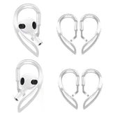 Ear Hooks Compatible With Airpods3,Anti-Slip Anti-Drop Airpod 3 Earhooks, Multi-Angle Adjustment Accessories,2 Pairs,Transparent (A3H2P)