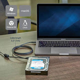 StarTech.com USB C to SATA Adapter Cable - for 2.5 / 3.5β SATA Drives - 10Gbps