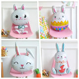Easter Balloon Decorations, 20Pcs Mix Easter Balloons Kit Cute Easter Bunny Carrot Chick Mylar Foil Balloons Inflatable Easter Eggs For Easter Spring Baby Shower Home Party Supplies