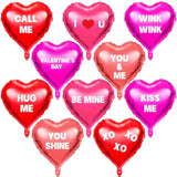 30 Pcs Valentine'S Day Heart Balloons 18Inch Valentines Day Decoration