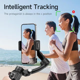 Phone Gimbal Stabilizer 3-Axis Foldable Gimbal For Video Recording With Face Trakcing Tiktok Youtube Vlog Stabilizer For Android And Iphone 15/15 Pro Max/14/14 Pro