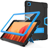 Samsung Galaxy Tab A7 10.4 Case 2020, Slim Heavy Duty Hard Pc Soft Silicone Hi