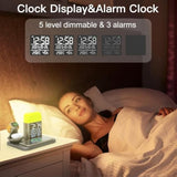 3 In 1 Wireless Charging Station,Wireless Charger Compatible With Iphone 16/15/14/13/Pro/Max/Xs/Plus.For Apple Watch,Charging Dock For Airpods With Digital Alarm Clock And Night Light (Y21)